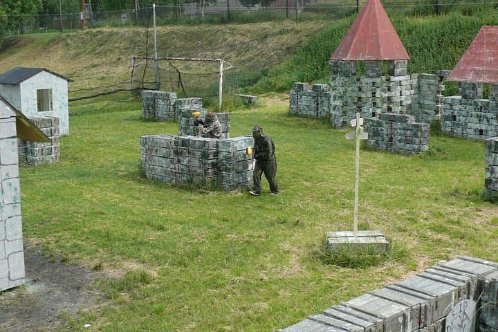 Paintball outdoor in Prague