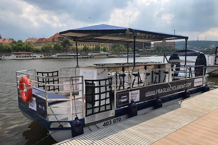 Prague Cycle Boat - The Swimming Beer Bike