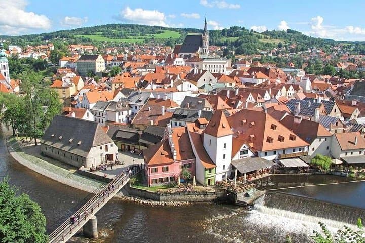 The Old town of Cesky Krumlov