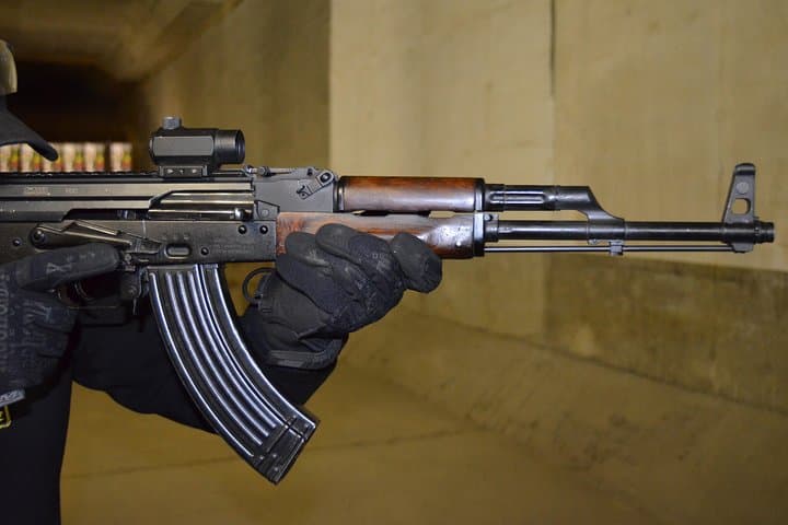 Shooting AK47