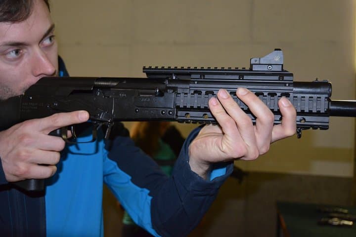 Shooting AK47