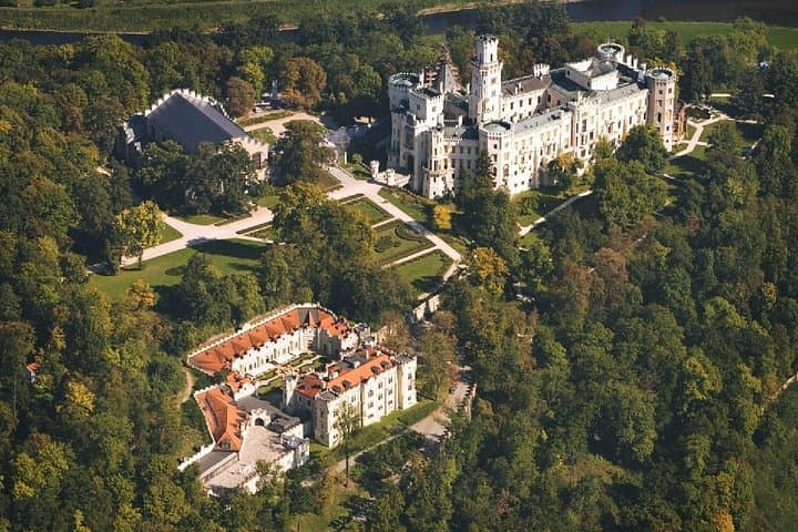Hluboka castle and your hotel