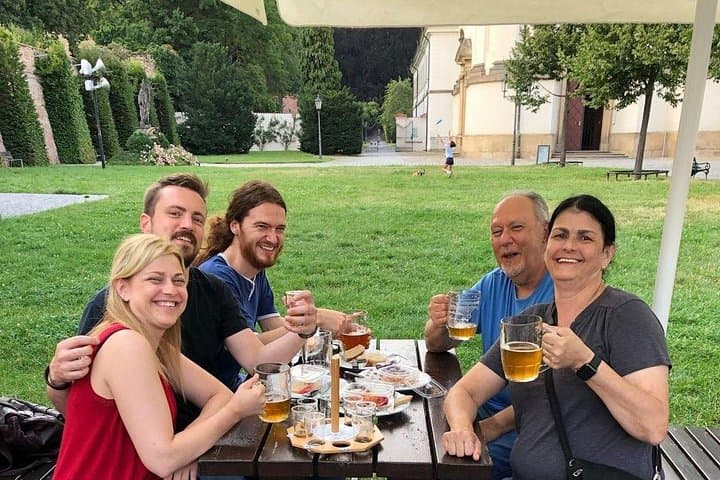 Brevnov Monastery beer garden
