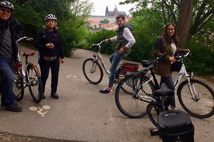 Radtour durch Prag auf Deutsch