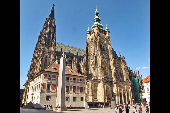 The St.Vitus cathedral of the Prague castle