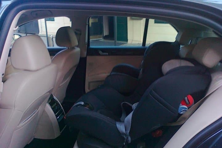 Baby seats free of charge