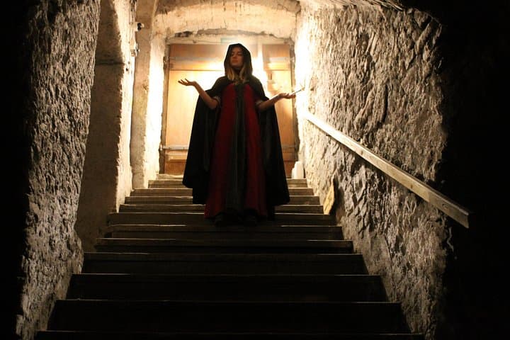 Prague Ghosts Legends , Cemeteries, and Medieval Underground and Dungeon Tour