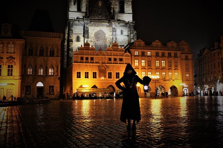 Prague Ghosts Legends , Cemeteries, and Medieval Underground and Dungeon Tour