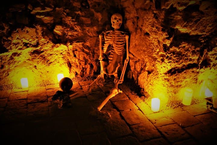 Prague Ghosts Legends , Cemeteries, and Medieval Underground and Dungeon Tour