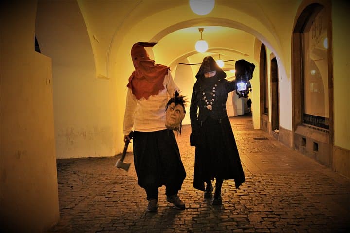Prague Ghosts Legends , Cemeteries, and Medieval Underground and Dungeon Tour