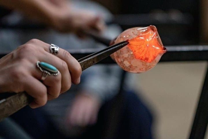 Bohemian Glass blowing in Prague
