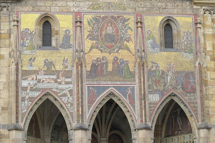 Golden gate mosaic