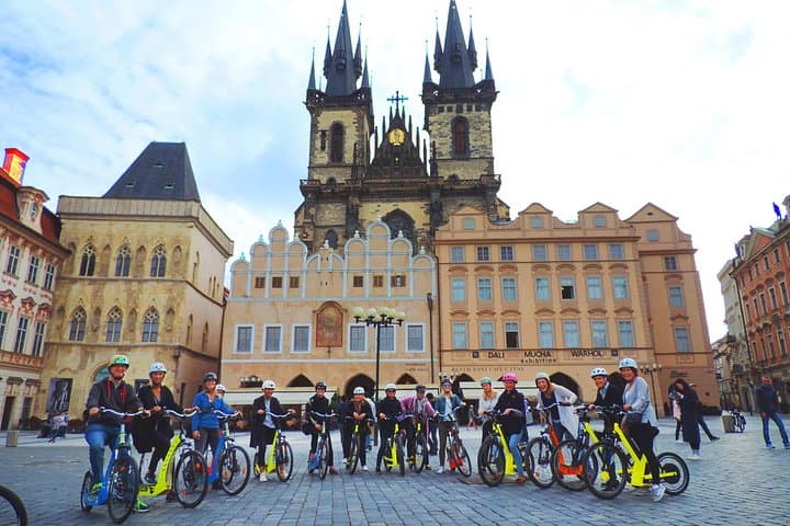 Medieval Prague - E-Bike / E-Scooter City Tour