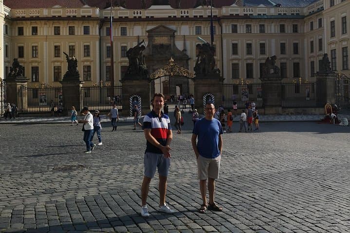 Prague Castle with Patrik