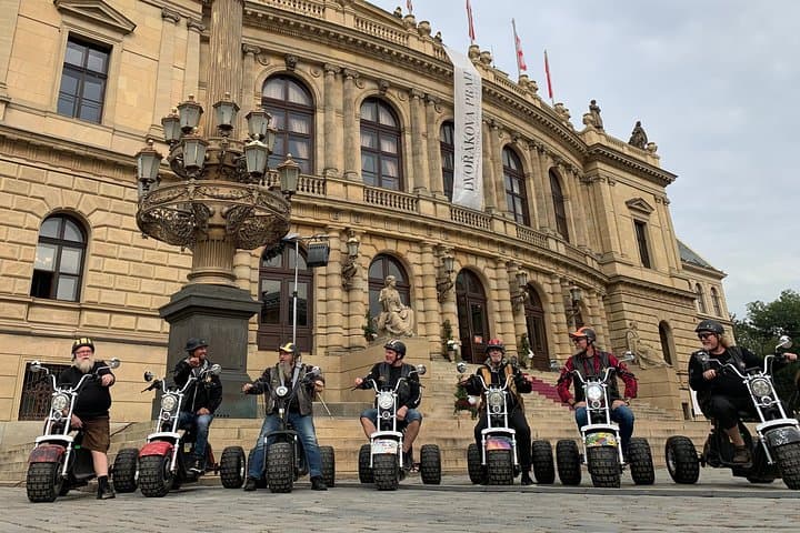 Live-Guided Tour - Trike-Harley Adventure of Prague