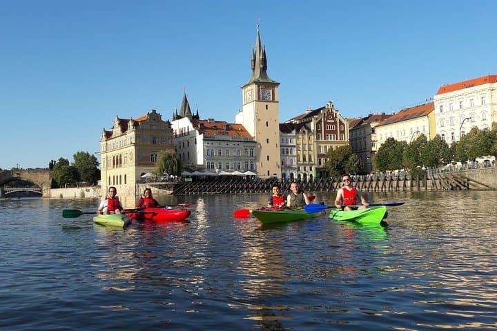 Prague Kayak Tour in City Center - 2 hours