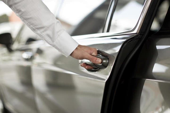 Full day Luxury Car with Driver at Disposal in Prague