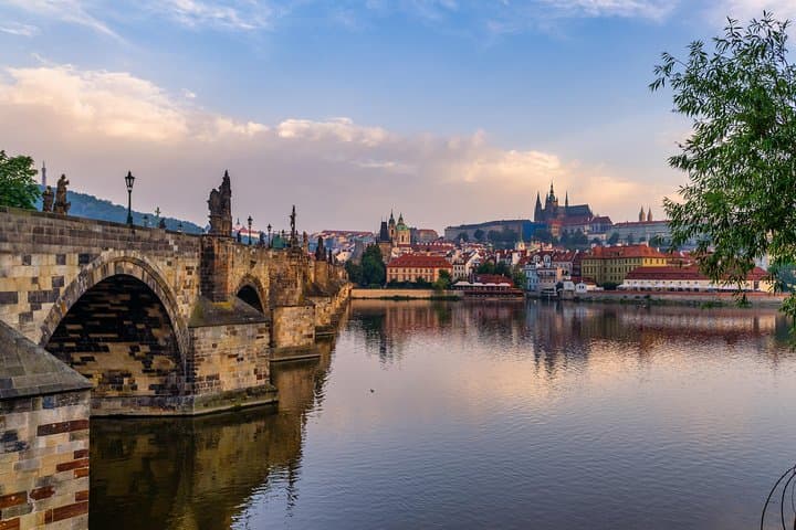Prague Castle with Charles bridge