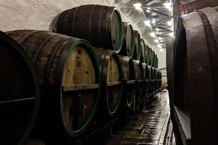 ... the historic undergroud, where you can see how beer was made in the old days ...