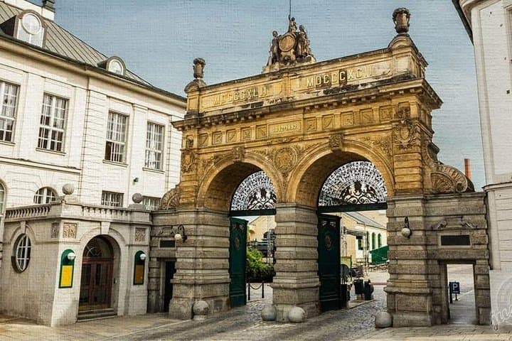 Pilsner Urquell brewery - gate