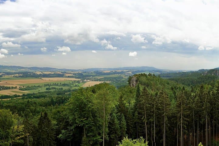 Scenic Czech countryside