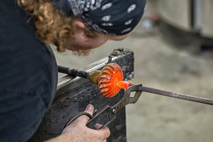 Czech glass production