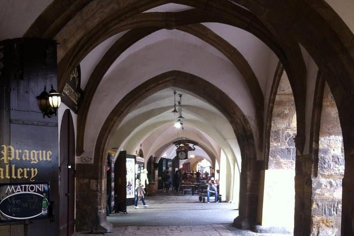 Gothic arcades on the Havelmarkt