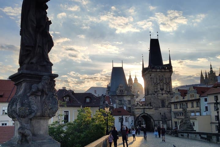 view from Charles Bridge