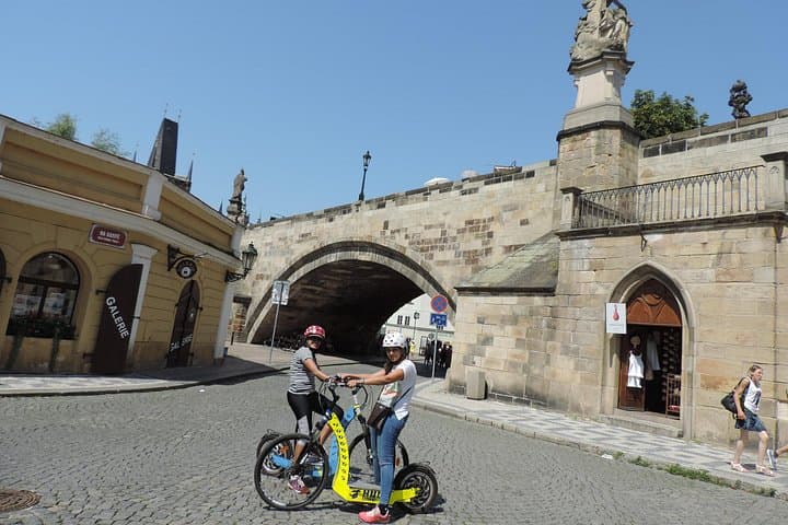Prague Panoramic Views e-bike and e-Scooter guided Tour