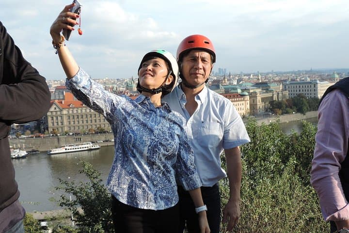 Prague Panoramic Views e-bike and e-Scooter guided Tour