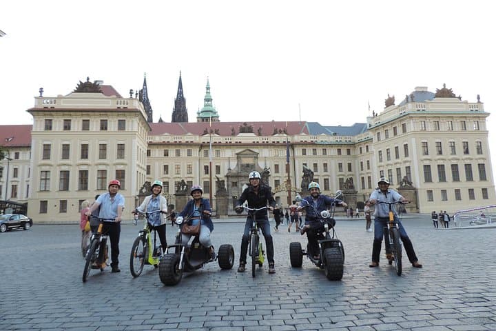 Prague Panoramic Views e-bike and e-Scooter guided Tour