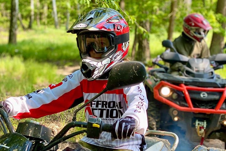 Quad ride adventure for families with kids Prague