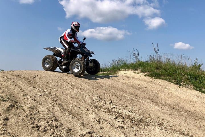 Quad ride adventure for families with kids Prague