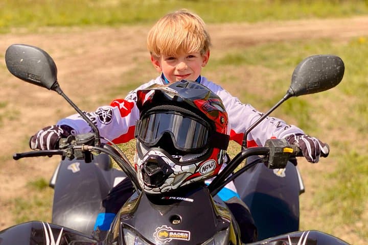 Quad ride adventure for families with kids Prague