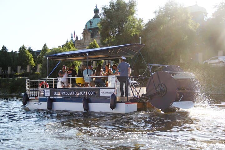 Prague Cycle Boat - The Swimming Beer Bike