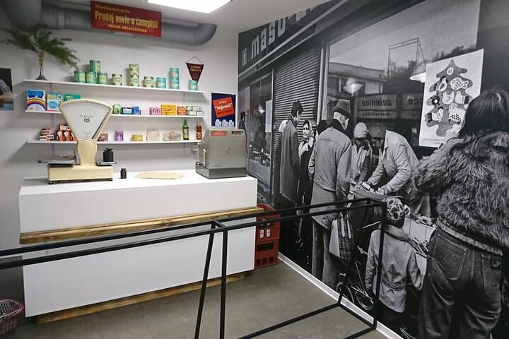 A grocery shop from the Communist times