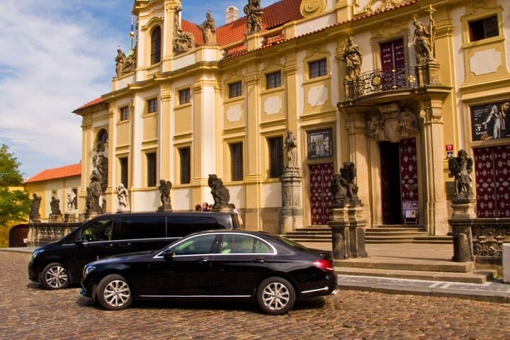 Private transfer from Prague to Bratislava in a Mercedes-Benz