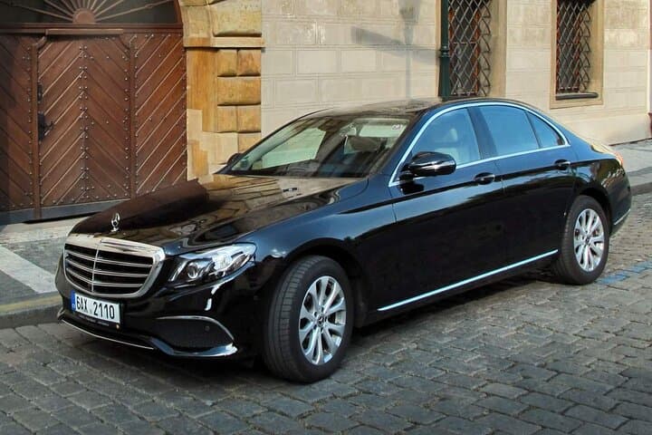 Private Transfer: Prague to Dresden | in a Mercedes Benz