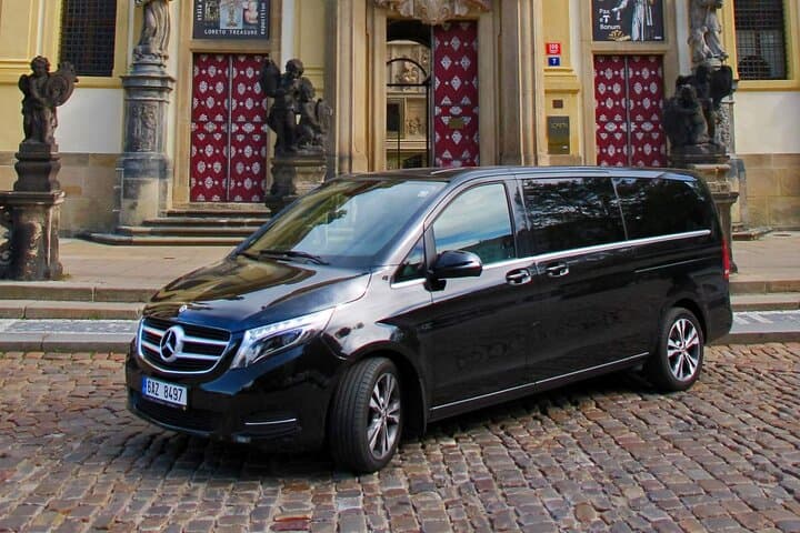 Private Transfer: Prague to Dresden | in a Mercedes Benz