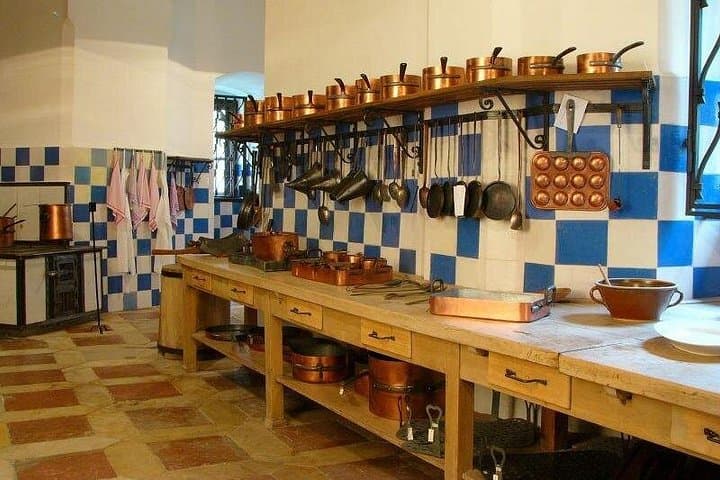 Hluboka Catle - kitchen
