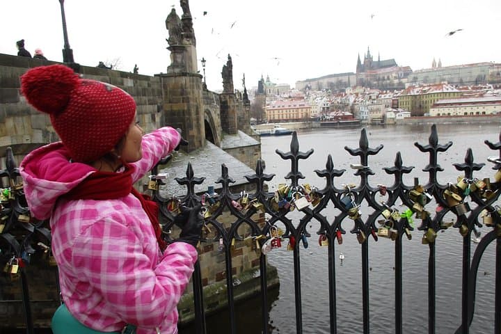 Me next to the Charles Bridge