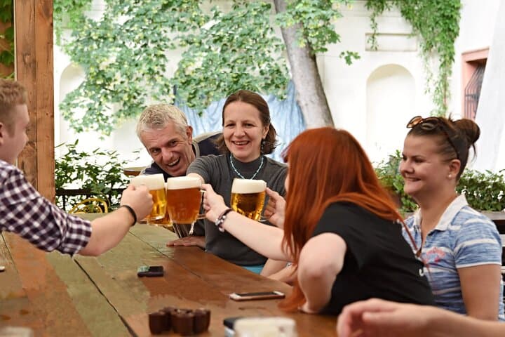 Private Local Pubs Walking Tour and Traditional Czech Dinner