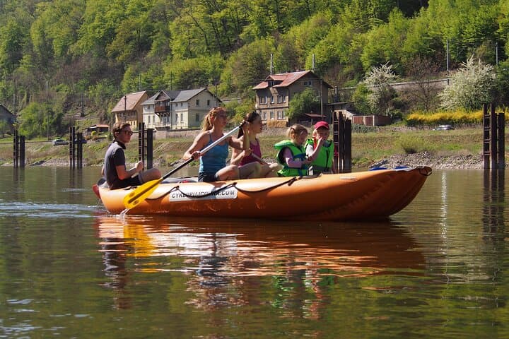 The Elbe river is suitable for begginers too