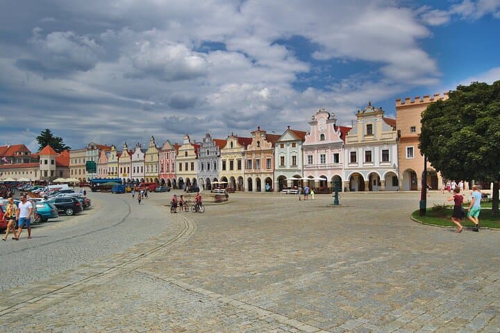 The Painted Ladies of Telč: A Self-Guided Audio Tour
