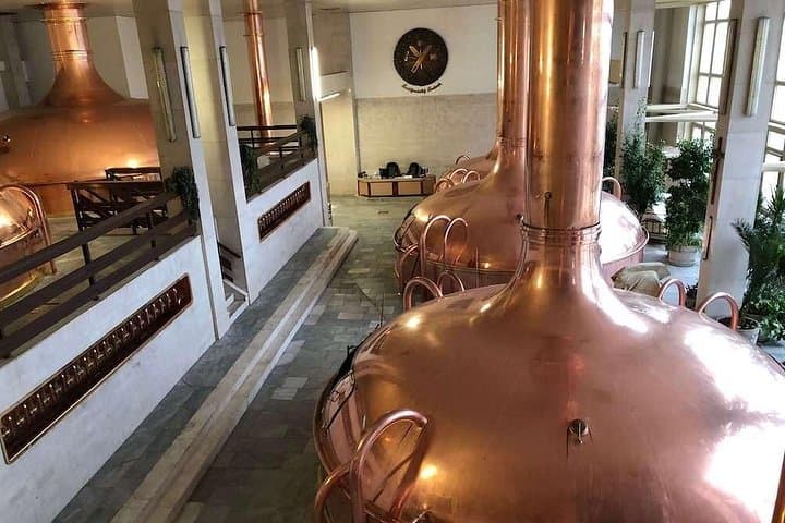 Brewery tour included