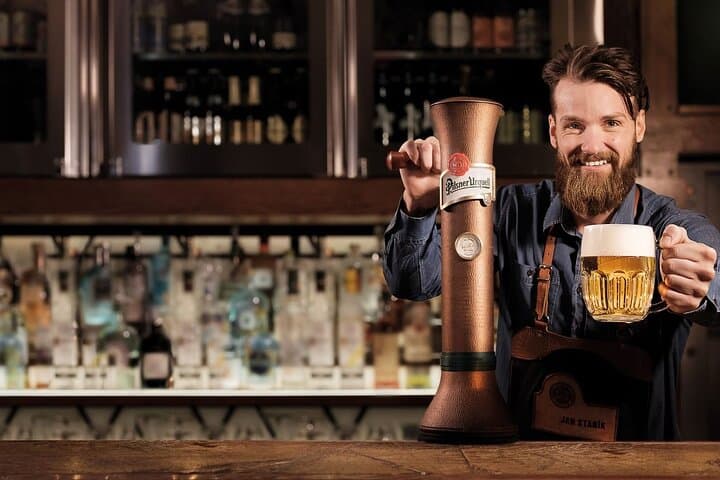 Pilsner Urquell Brewery Private Transfer from Prague