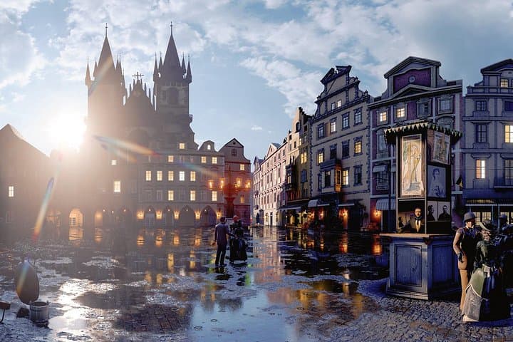 Prague City Tour with Virtual Reality
