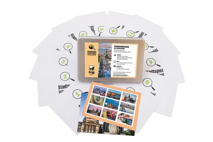 City game scavenger hunt Prague - independent city tour I discovery tour