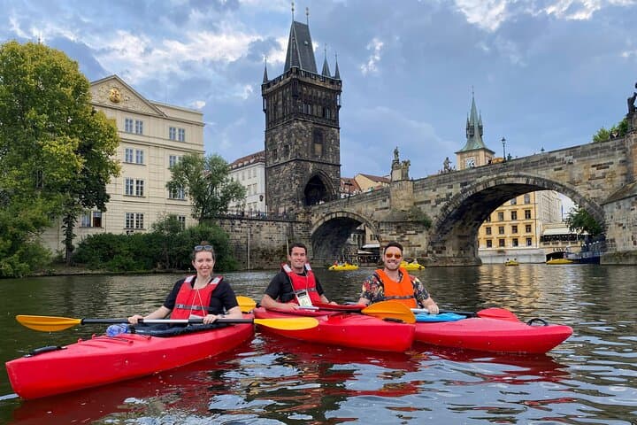 Prague Kayak Tour in City Center - 2 hours