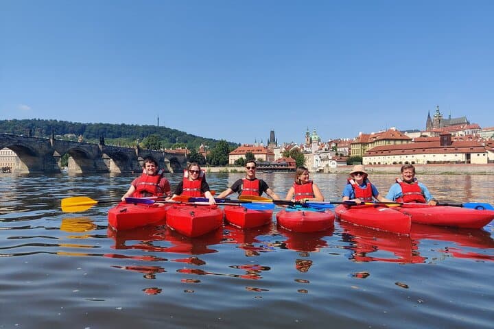 Prague Kayak Tour in City Center - 2 hours